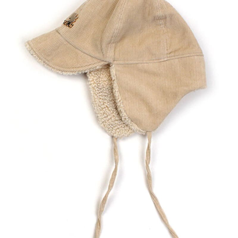 

Universal chemistry Thunder Ivory Corduroy Earflap Cap FREE