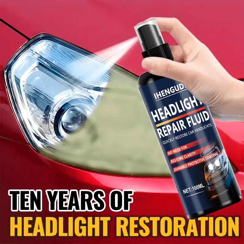 Car Headlight Repair Fluid - Anti-Yellowing/Scratch/Fogging and Oxidation Repair Age, Car Hea