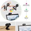 2026 Mini Webcam with HD Microphone Wide Angle USB Computer Camera for Small Room Live Streaming Meetings