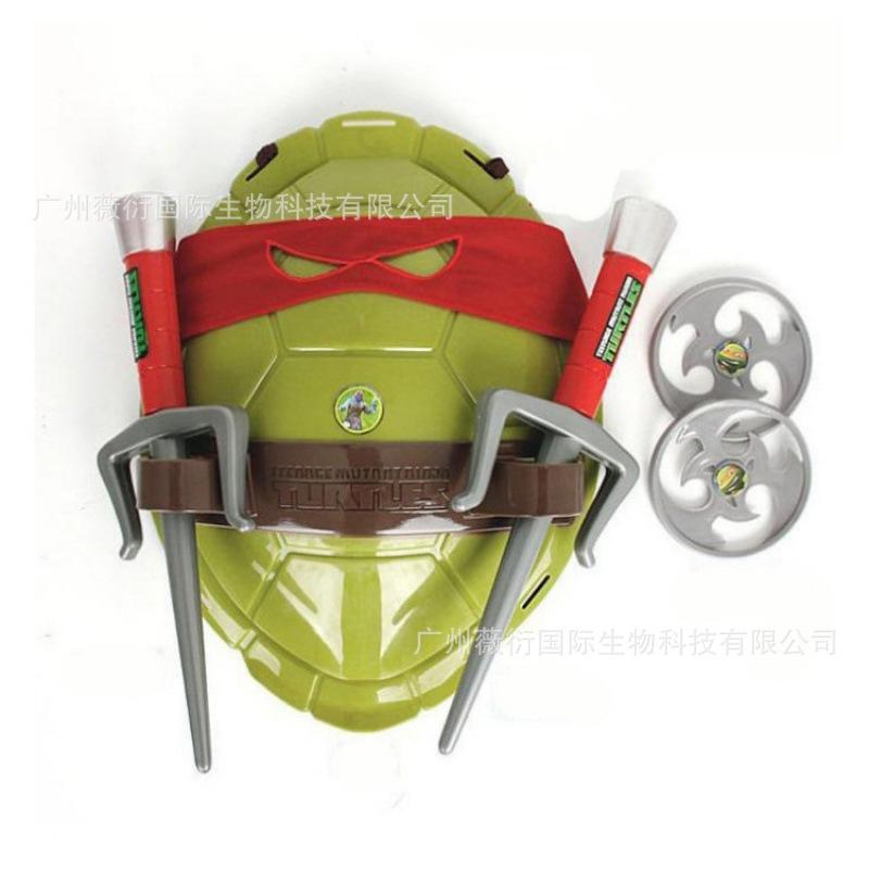 Ninja Turtle Toy Weapon Set Superhero Cosplay Costume Plastic Material Sword Category