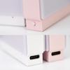 Blank Magnetic Fridge Sticker Light Round Square Fridge Decoration Magnets  Home Room