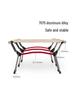 Ultralight Adjustable Folding Camping Cot - Portable, Easy To Disassemble, Ideal for Outdoors, Office, or Tent Use
