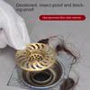 Backflow Preventer Sink Strainer Dectable Fast Drainage Floor Drain  Bathroom Supplies