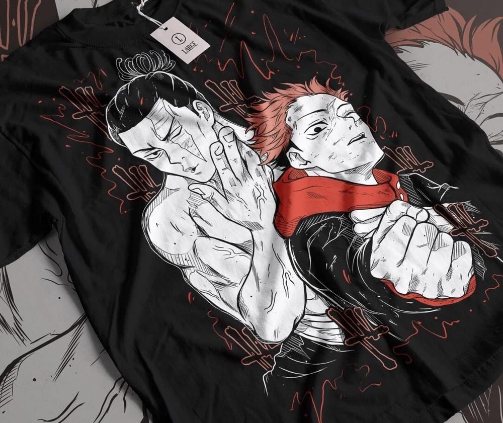 Yuji Itadori Tshirt Aoi Todo Jujutsu Kaisen Gift Exclusive Black Shirt All Size