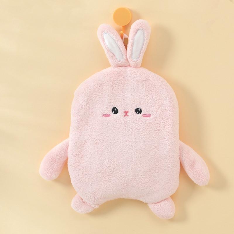 Animal Lover Essential Soft Corals fleeces Hanging Hand Towel Fast Absorbing and Easy to Cleans for Bathroom Kitchen