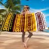 Washington Commanders Map Beach Towel, Quick-drying, Easy to Care for, Suitable for Both Fitness and Beach Vacations,Sports Essential