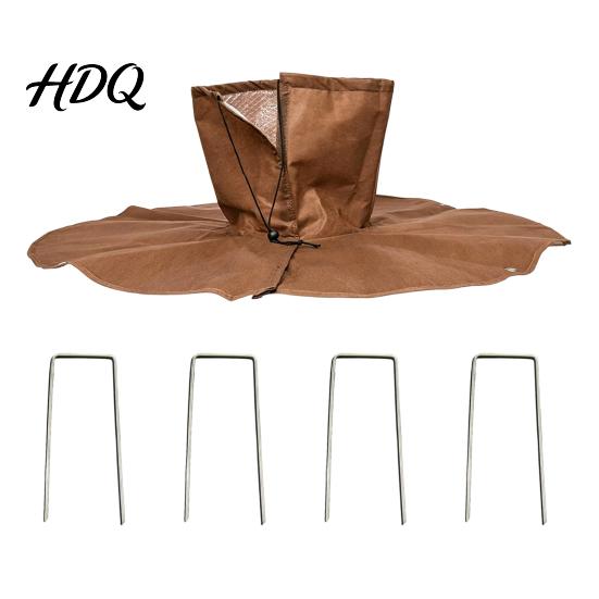 Cold Weather Plant Cover Palm Tree Protector Winter Frost with Drawstring And Ground Stakes Thermal Insulation for Park Trees Wrap Outdoor Saplings