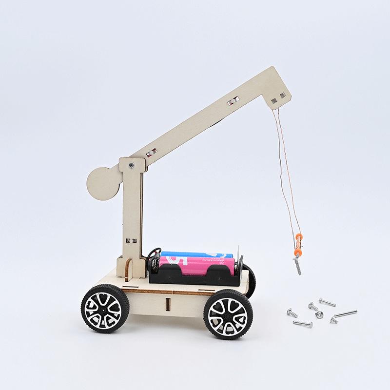 Magnetic Crane: Exploring Electromagnetism for Primary Students with DIY Physics Experiments