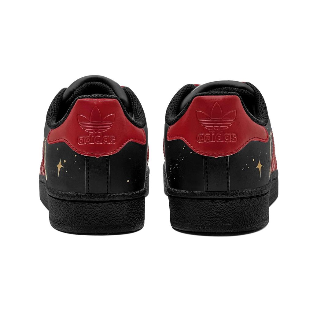 adidas Originals Superstar 2 Riqueza para Pareja Pony Edición de Año Nuevo Chino, Año del Caballo Zapatillas de Skate de caña baja JH9977(EquipoS2-S-CAJA)