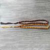 Stylish Handmade 33 Bead Sandalwoods Tasbih Set Portable Accessory for Daily Wear Dhikr and Spiritual Reflection