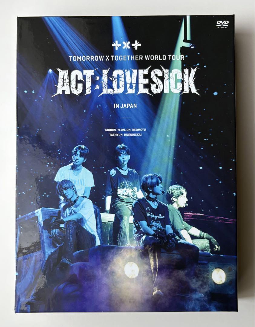

[USED] TXT ACT: LOVE SICK IN JAPAN DVD First Limited Edition
