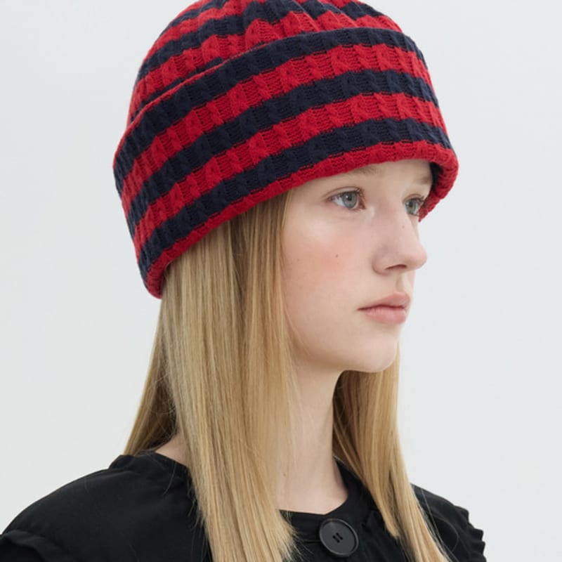 Brown Hat Poppy Beanie