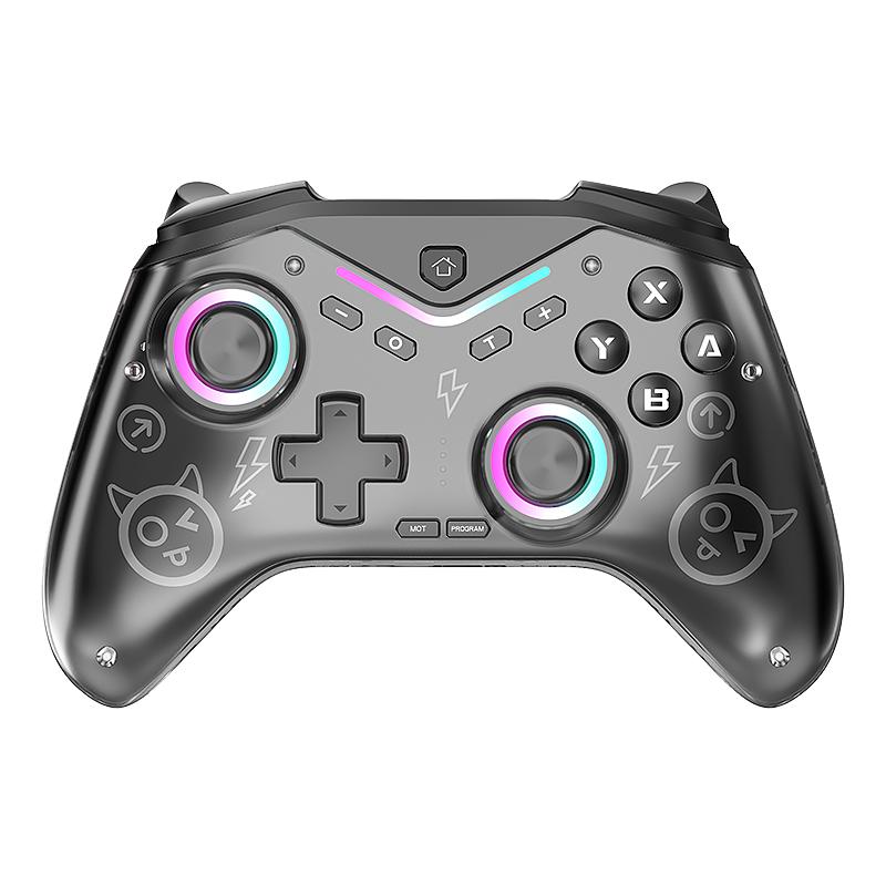 CM619 game controller, supports switch2/switch console, with RGB light effect game controller, supports IOS/PC/Android