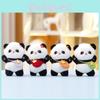 Plush Panda Toy With Soft Short Plush For Kids And Collectors
