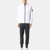 STONE ISLAND Solid Color Badge Zip Stand Collar Long Sleeve Sweatshirt Men Sweatshirts White K1S156100643S0051V0001