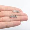 Silver Color Brass Earring Hooks for DIY Jewelry Making Handmade Silver Color Jewelry Accessories Findings Eawires