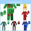 Ropa de Fiesta Cosplay de Ninjago Kai Jay de Poliéster de Alta Calidad Para Niños