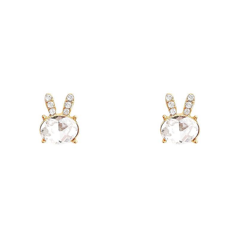 Boucles d'oreilles élégantes en argent S925 avec zircon, luxe léger et polyvalentes.