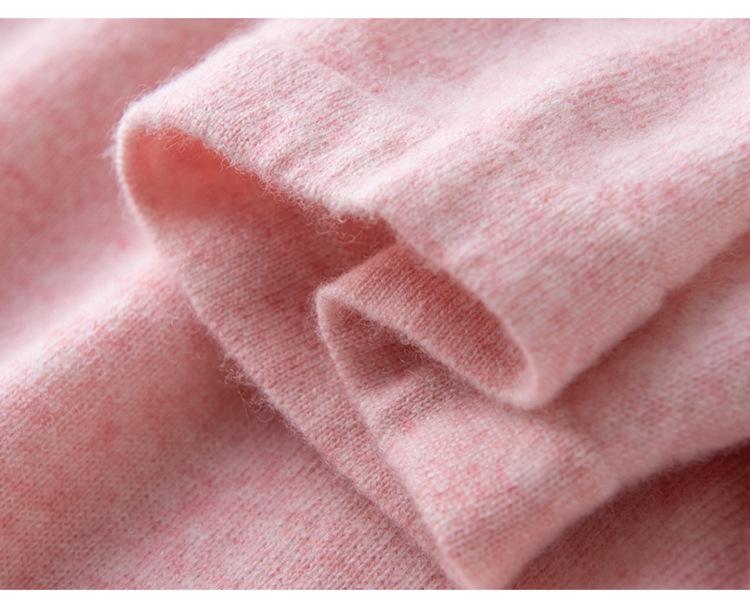 Women's Loose-Fit Cashmere Short Sleeve Knit Pullover
