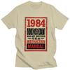 1984 George Orwell Big Brother T Shirt for Men Short Sleeves Novelty Awesome Clothing Streetwear Summer 100 Cotton Tee Tops