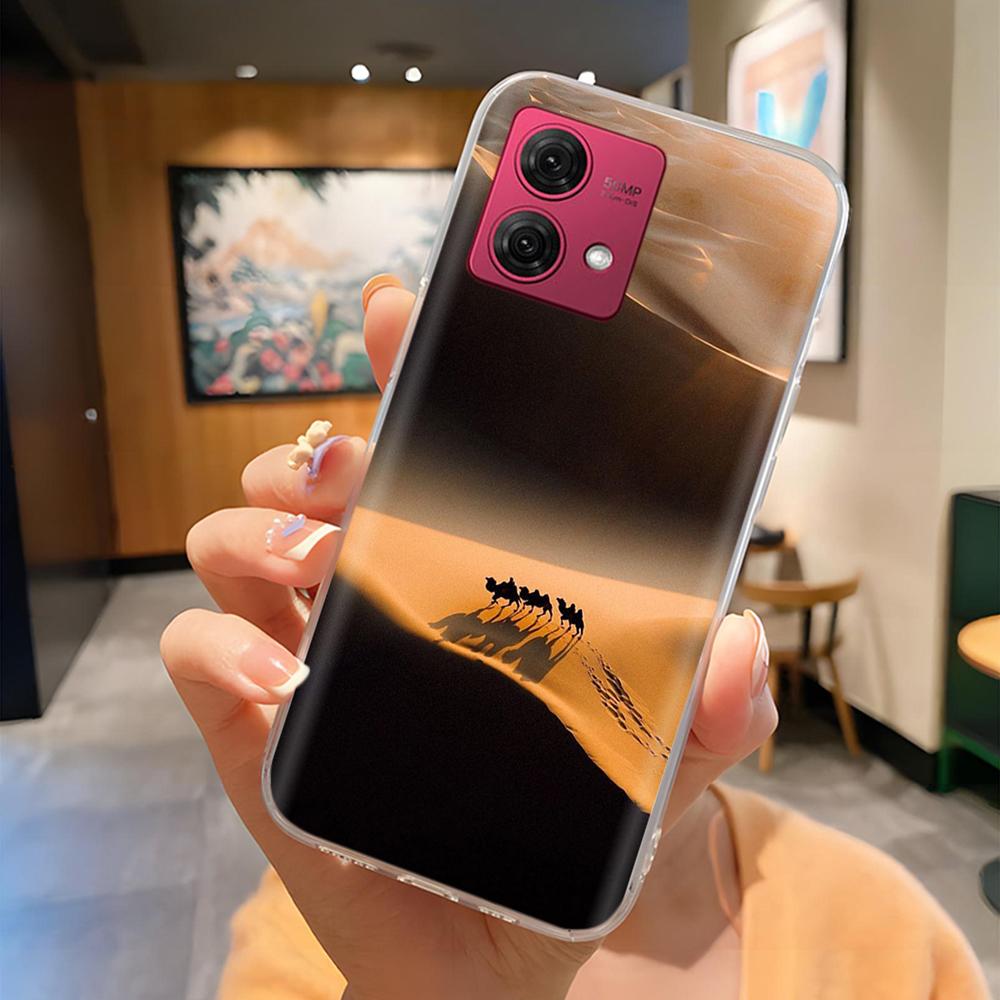 Für Moto G84 Hülle Mode Niedliche Cartoon Rückseite Für Motorola Moto G84 Handy Silikon Hüllen 6,8 Zoll MotoG84 Schutz Fundas