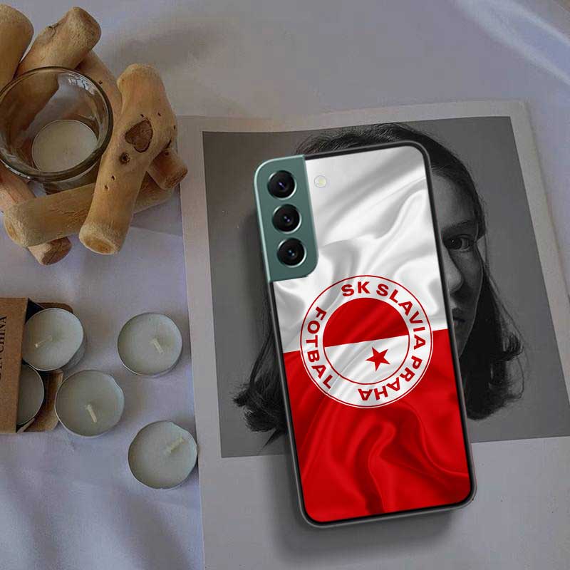 Sk Slavia Praha Czech Republic Phone Case For Samsung A16 A26 A36 A56 Galaxy A02S A12 A52S A13 A23 A33 A53 A54 A34 A24 A14 A22 A