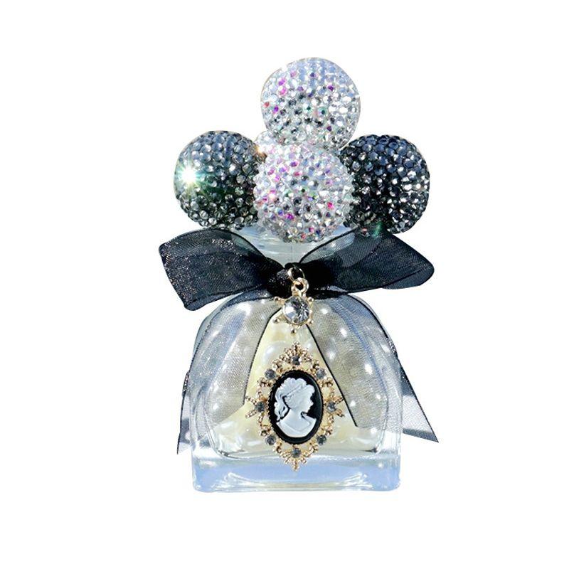 

Diamond-Embedded Cute Plaster Bear Aromatherapy Internet Celebrity Perfume Holder Fragrant Stone Car Decoration Interior Decoration Female Gift Diamond-Encrusted Balloon Glass Bottle Ornament