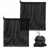 2 Pcs Pump Barrier Bag With Drawstring Pond Pump Filter Mesh Bag Fish Pond Filter Bag Water Pump Filter Mesh
