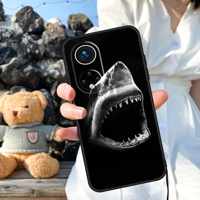 Shark Ocean Fish Case For Honor Magic 7 5 6 8 Pro 200 400 50 70 90 Lite X9a X9b X9c X9d X8b X8c Win RT Cover