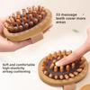 1PC Body Anti Cellulite Brush Soothing Wooden Essential Oil Spa Air Cushion Massage Hair Comb Scalp Massage Brush Body Massager