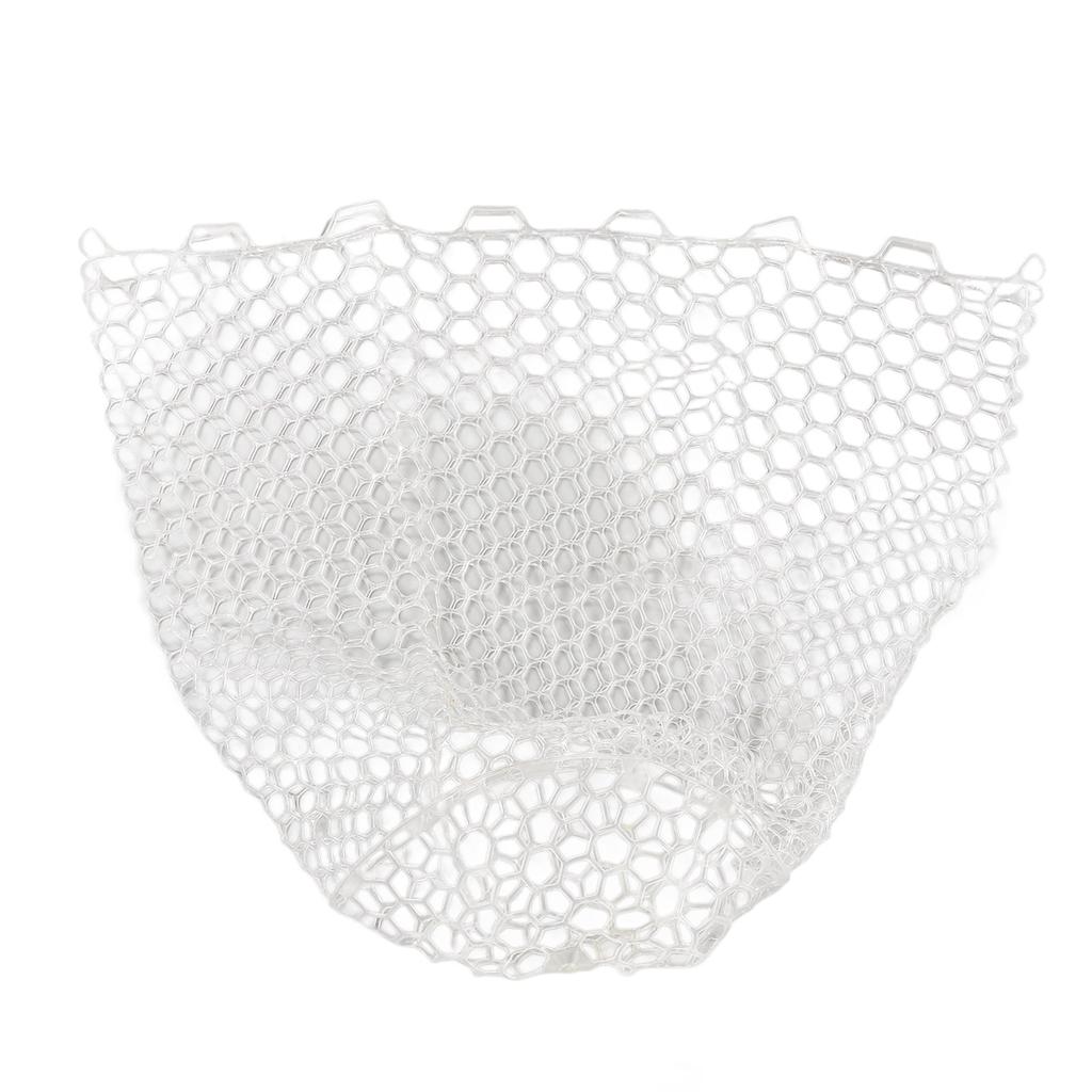 Fishing Net Portable Rubber Foldable Net High Transparency 65cm Depth for Outdoor Fishing Activities