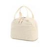 Corduroy Strawberry Ice Pack Insulated Lunch Bag - Large Capacity for Travel, Business, or Picnic