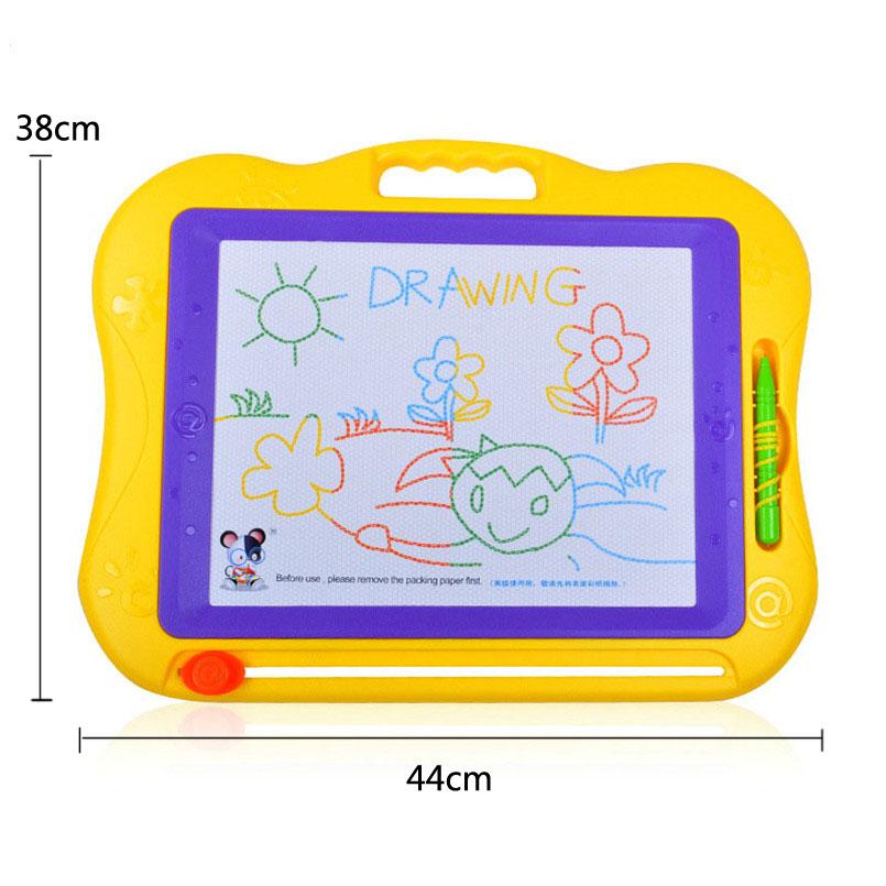 

Large Size Magnetic Drawing Board Toys Color Graffiti Board Writing Board Kids Toy Learn Draw Preschool Toy Cartoon Painting Toy