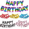 Happy Birthday Balloons 16inch Happy Birthday Foil Letter Balloons Set for Birthday Party Decor Baby Shower Kids Party Supplies