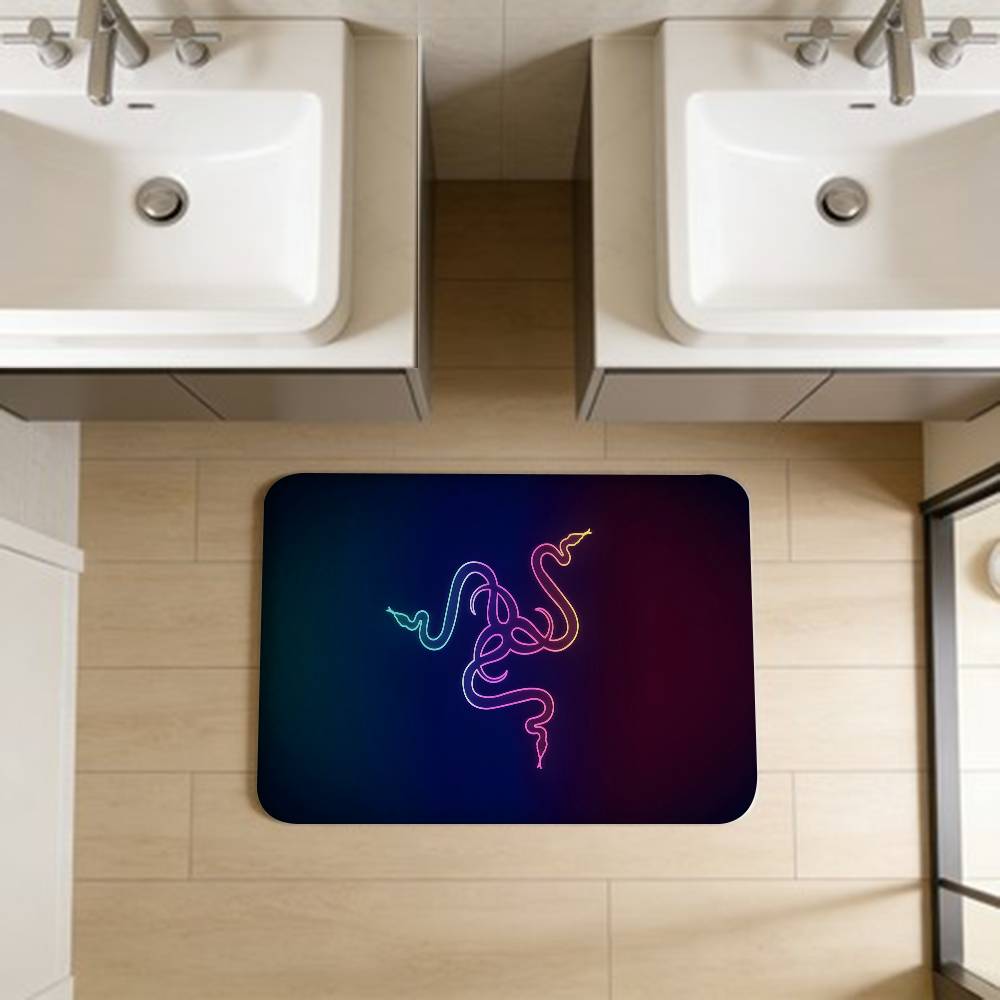 R-RAZER Kitchen Mat Cheaper Anti-slip Modern Living Room Balcony Printed Modern Home Decor