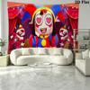 The Amazing Digital Circus Pattern Home Decor Tapestry, Wall Hanging, Decorative RV Wall Cloth.MGT0918304