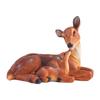 Mother and Baby Deer Resins Miniature Figurine Garden Yard Ornament Realistic Detail for Home Decors and Party Supplies