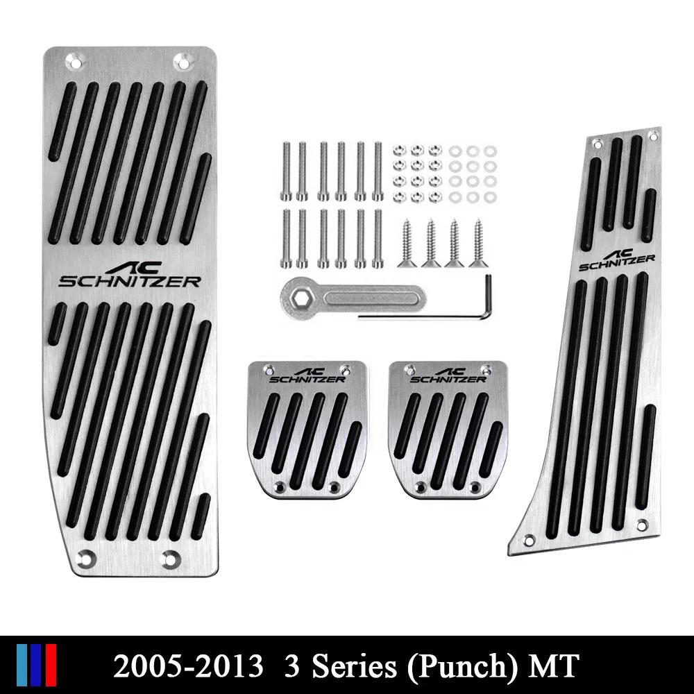 ITTH1 3 Pcs Brake Throttle Pedal Set for BMW 3 Series 2005-2025 Yeas E90 F30 G20 Stainless Steel Rubber Anti-Slip Pedal Car Accessorie