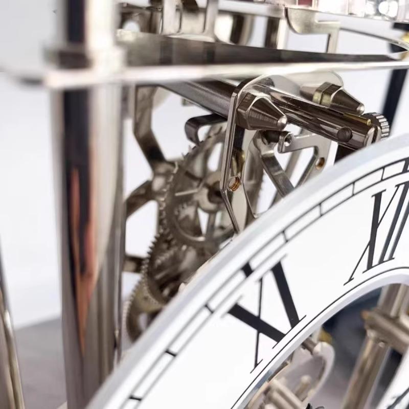 Table Clock Modern Desk Clocks Luxury Desktop Watch Mechanical Watches Aesthetic Interior Table Accessories Home Decoration