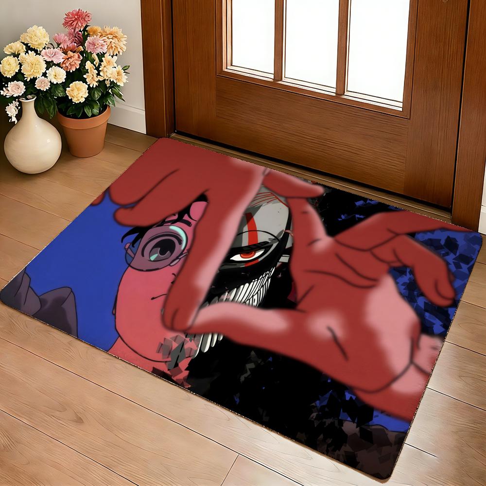 Anime Hot D-DandadanS Floor Mat Cozy Flannel Soft Thick Non-Slip Mat For Living Room Bedroom Kitchen Decor Rugs