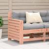 Garden Sofa with Armrests 69 X 62 X 70.5 Cm Solid Douglas Fir Wood