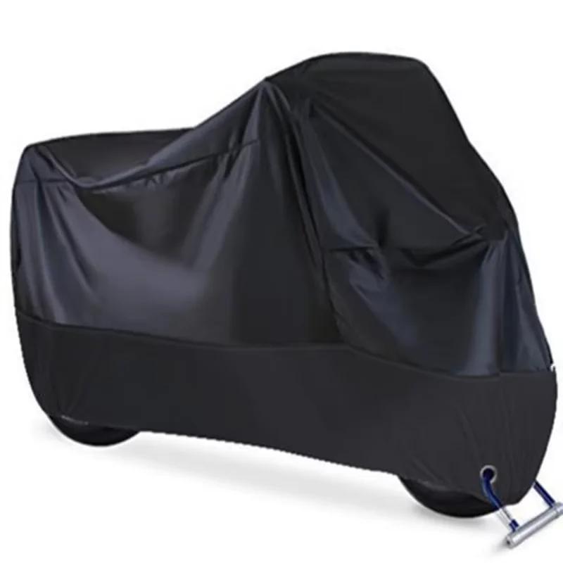 

Car Cover Motorcycle Sunscreen Dustproof Earless Thickened Oxford Rainproof Suitable Accessory For Harley-Davidson Street Bob чёрный