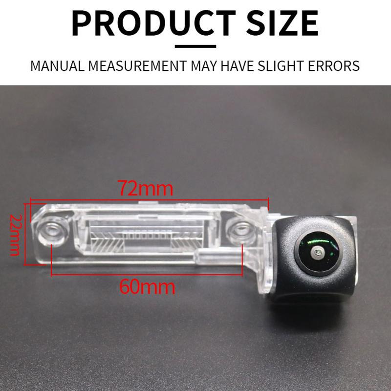 Telecamera Posteriore per Auto AHD Con Raddrizzatore Per Skoda Superb VW Magotan Polo Bora Golf Jetta Passat CC Touran Caddy Multivan T5