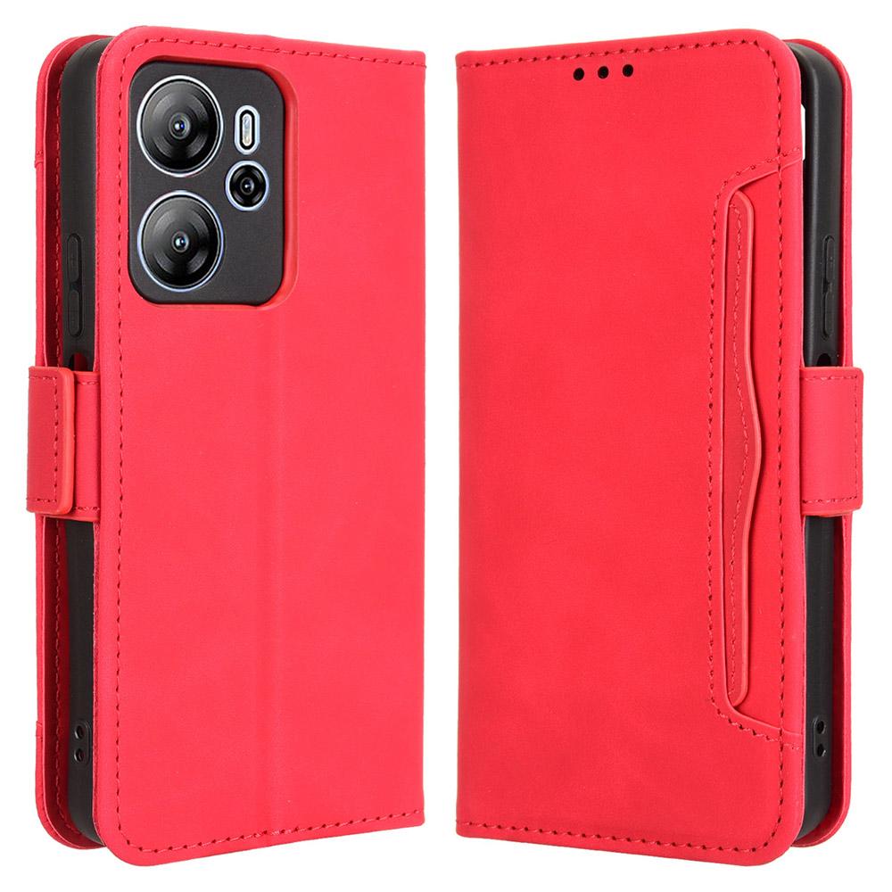 For Blackview Oscal Tiger 13 Leather Case Phone Wallet Cover with Multiple Card Slots