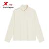 Women's Half-Zip Stand Collar Long Sleeve Top