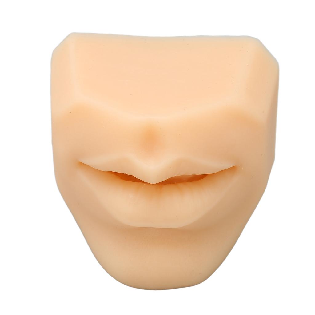 Human Mouth Model Soft Silicone High Simulation Lifelike Lips Model for Jewelry Display