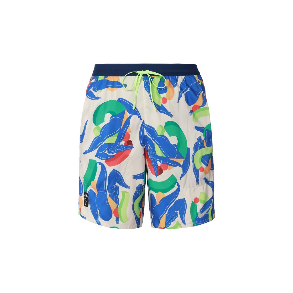 Nike X Kelly Anna London Floral Drawstring Sports Shorts Men Bottoms Multicolor CZ9201-008