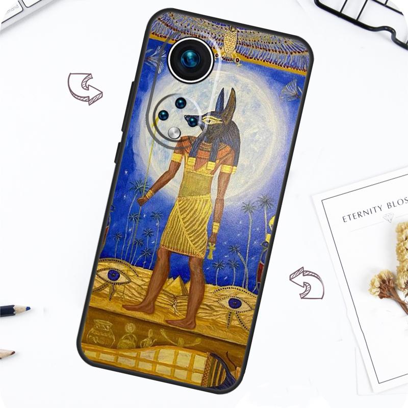 Egypt Pharaoh Mural Case For Honor Magic 7 Lite 5 6 Pro Honor 200 50 70 90 Lite X8b X9a X8a X8 X9 X9c X9b Cover