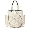 2024 Women's Large Capacity Quilted Down Multifunctional Pickleball Tote Bag