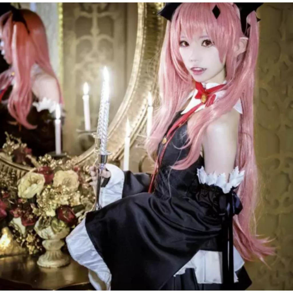 Anime Seraph of the end Krul Tepes Cosplay LolitaDress Vampire Costume Uniform